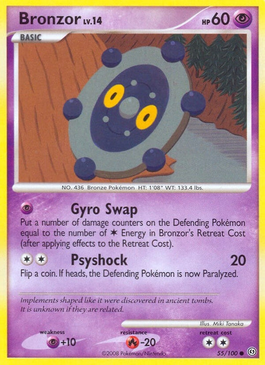 Image for Bronzor (55/100) (Stormfront) - Pokemon