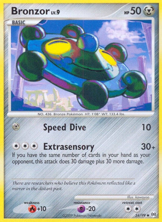 Image for Bronzor (34) (34/99) (Arceus) - Pokemon
