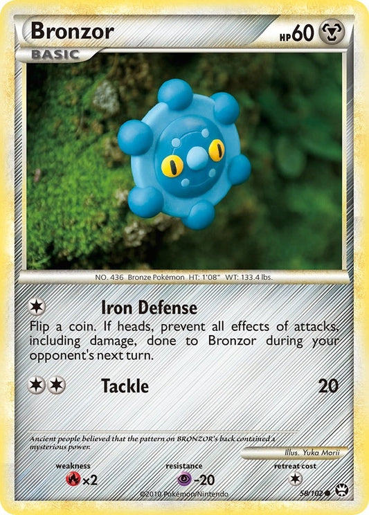 Image for Bronzor (58/102) (Triumphant) - Pokemon