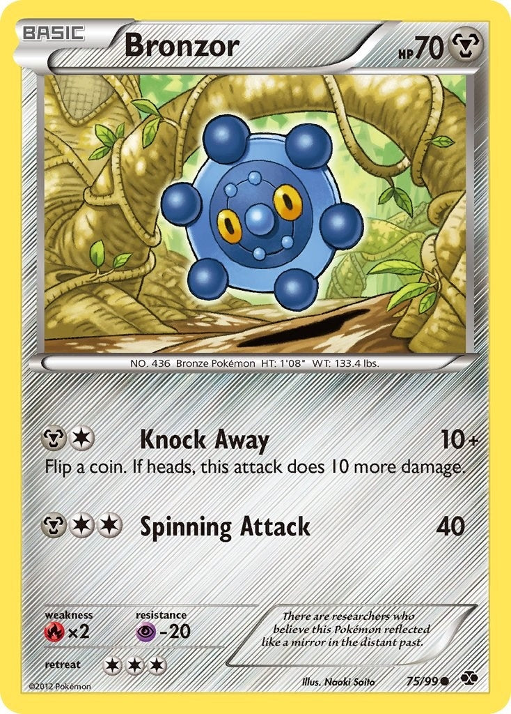 Image for Bronzor (75/99) (Next Destinies) - Pokemon