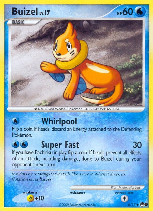 Image for Buizel (006/017) (POP Series 9) - Pokemon