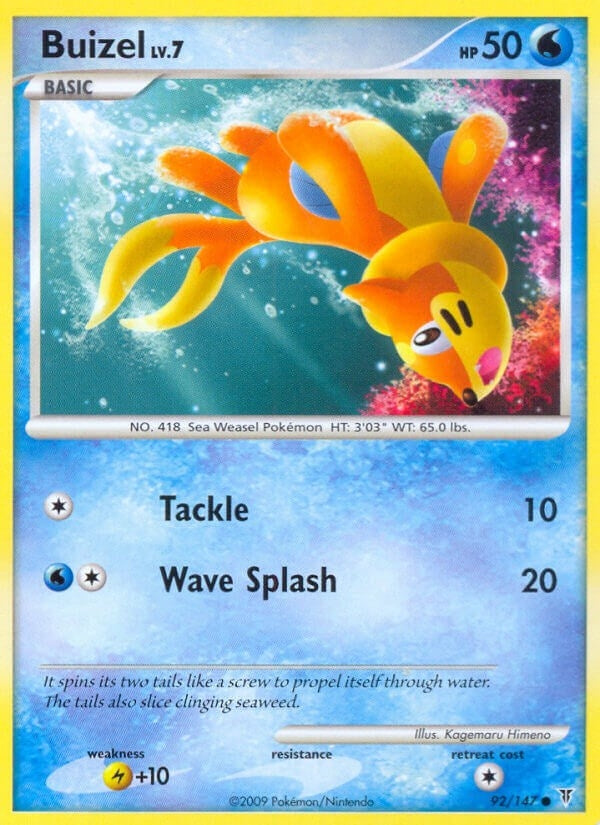 Image for Buizel (92) (Supreme Victors) - Pokemon