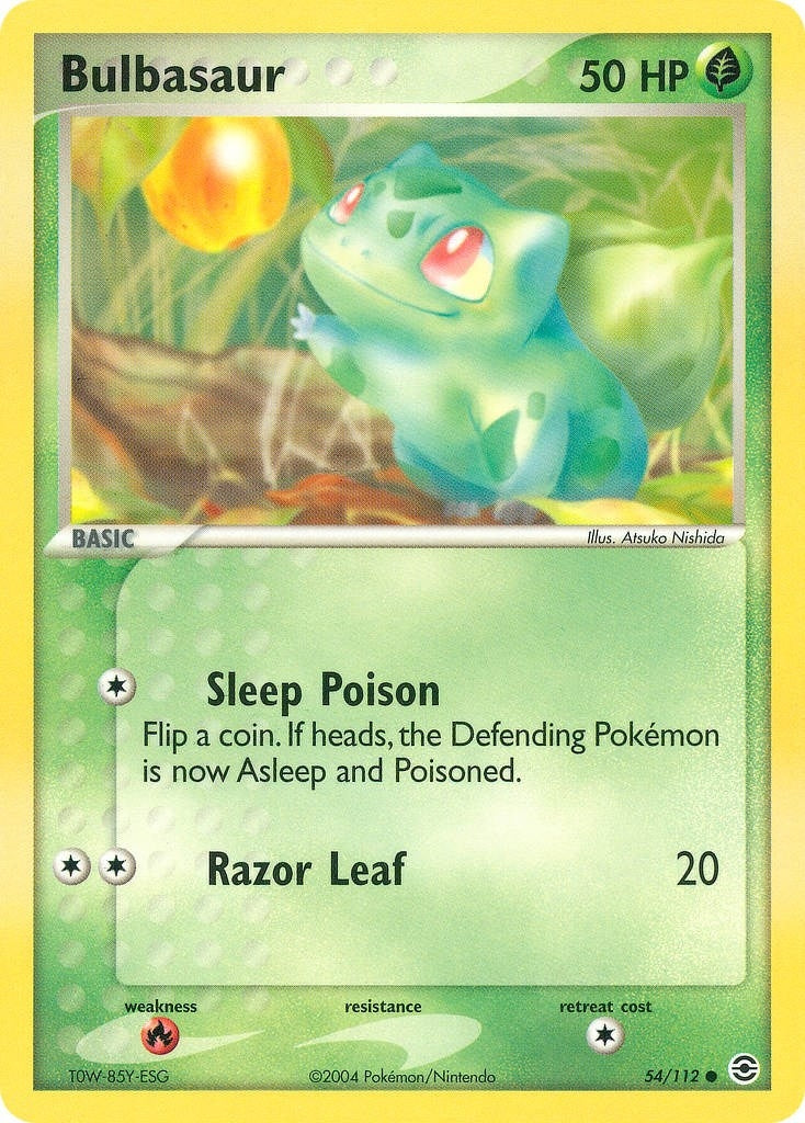 Image for Bulbasaur (54/112) (FireRed & LeafGreen) - Pokemon