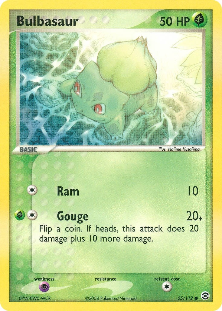 Image for Bulbasaur (55/112) (FireRed & LeafGreen) - Pokemon
