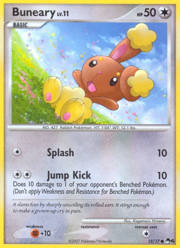 Image for Buneary (012/017) (POP Series 6) - Pokemon