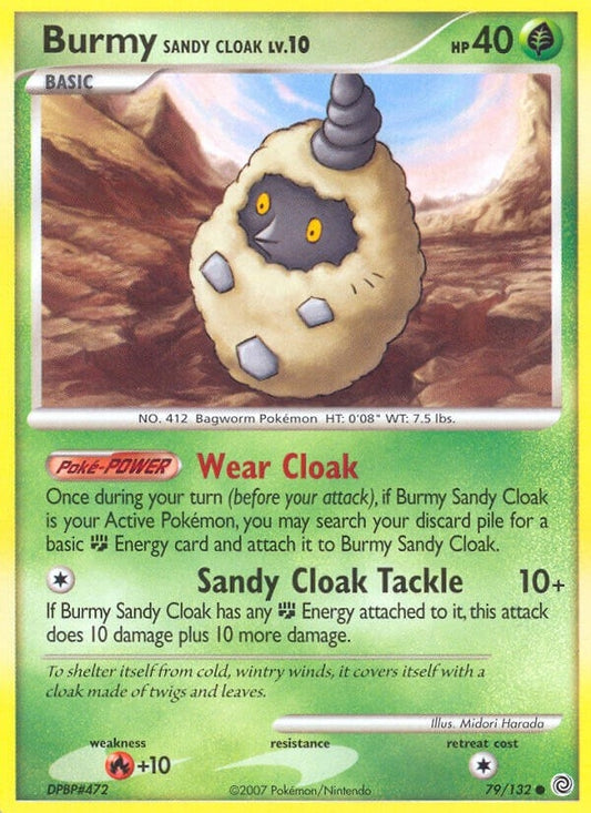 Image for Burmy Sandy Cloak (79/132) (Secret Wonders) - Pokemon