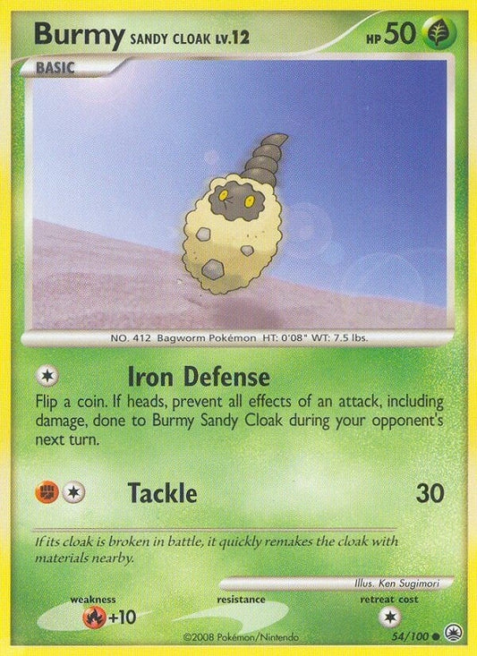 Image for Burmy Sandy Cloak (54/100) (Majestic Dawn) - Pokemon