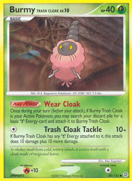 Image for Burmy Trash Cloak (80/132) (Secret Wonders) - Pokemon