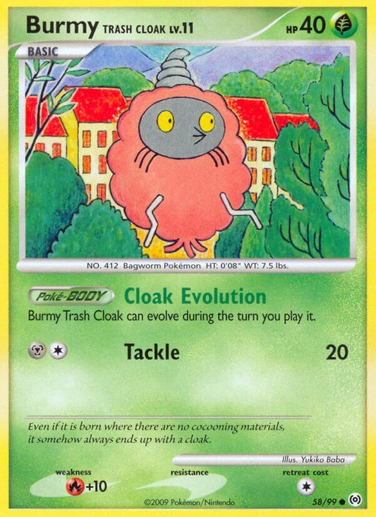 Image for Burmy Trash Cloak (58/99) (Arceus) - Pokemon