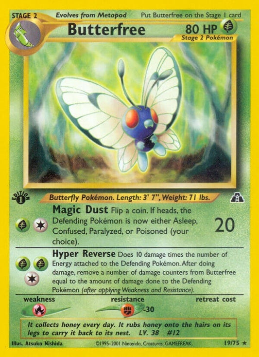 Image for Butterfree (19/75) (Neo Discovery) - Pokemon