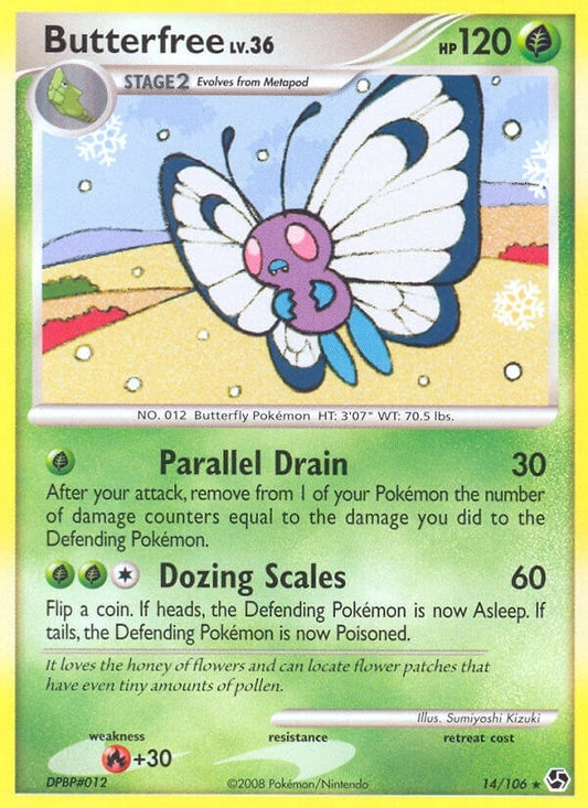 Image for Butterfree (14/106) (Great Encounters) - Pokemon