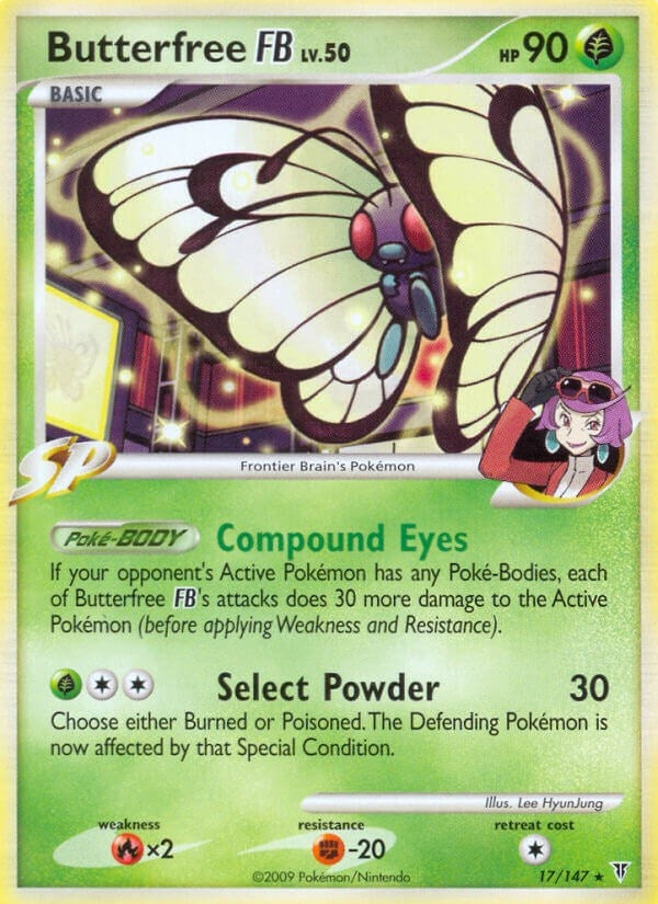 Image for Butterfree FB (17) (Supreme Victors) - Pokemon