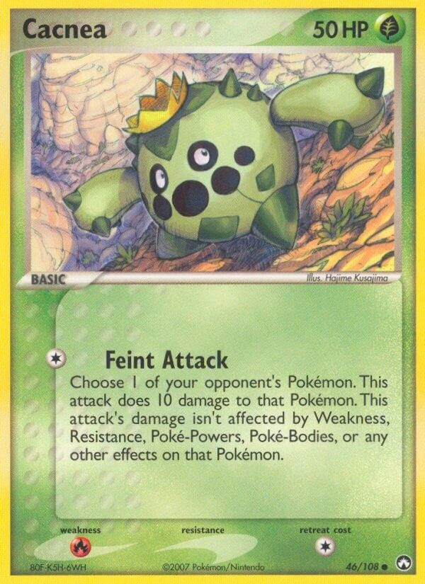 Image for Cacnea (46/108) (Power Keepers) - Pokemon