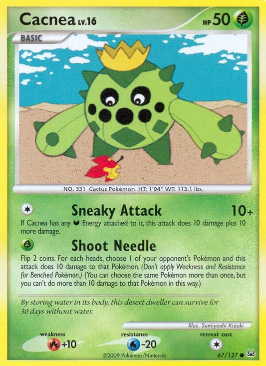 Image for Cacnea (67/127) (Platinum) - Pokemon
