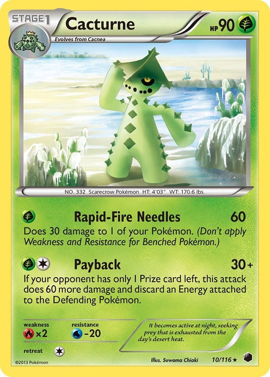 Image for Cacturne (10/116) (Plasma Freeze) - Pokemon