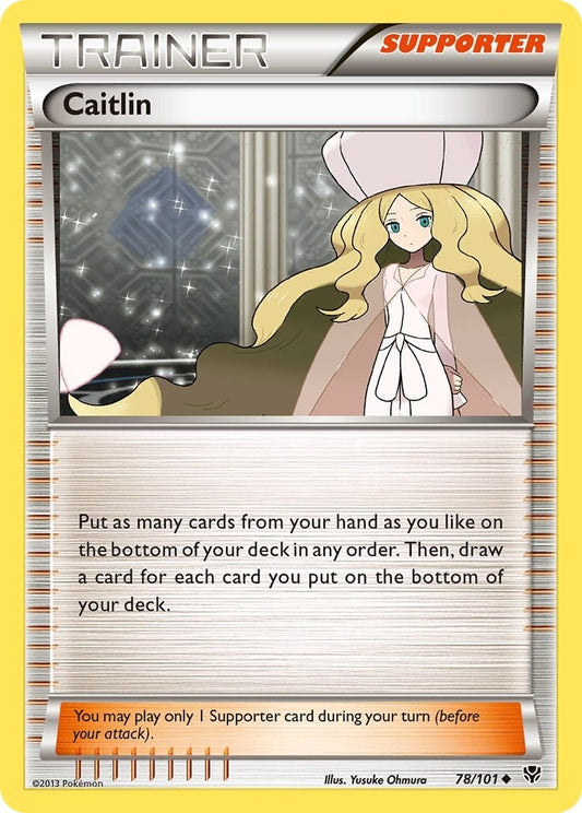Image for Caitlin (78/101) (Plasma Blast) - Pokemon