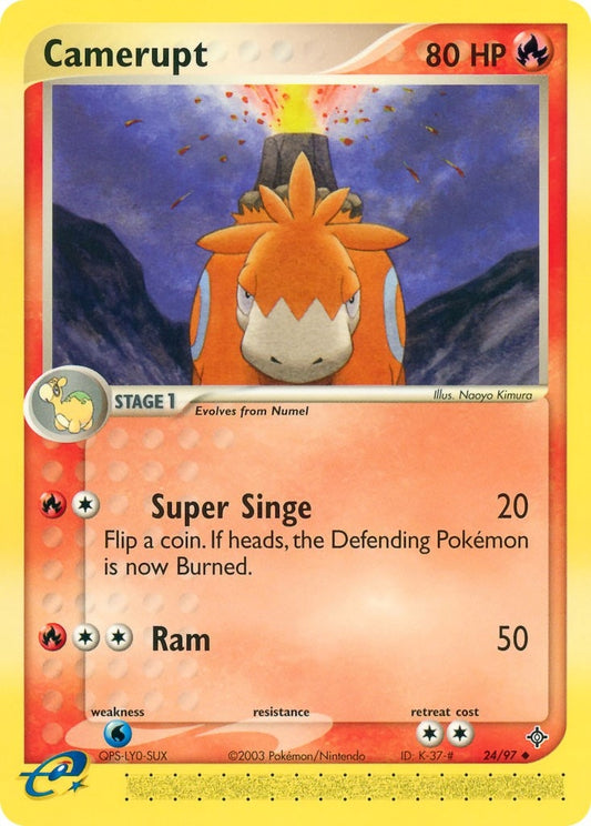 Image for Camerupt (24/97) (Dragon) - Pokemon