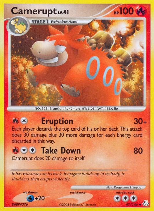 Image for Camerupt (47/146) (Legends Awakened) - Pokemon