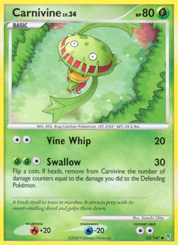Image for Carnivine (53) (Supreme Victors) - Pokemon