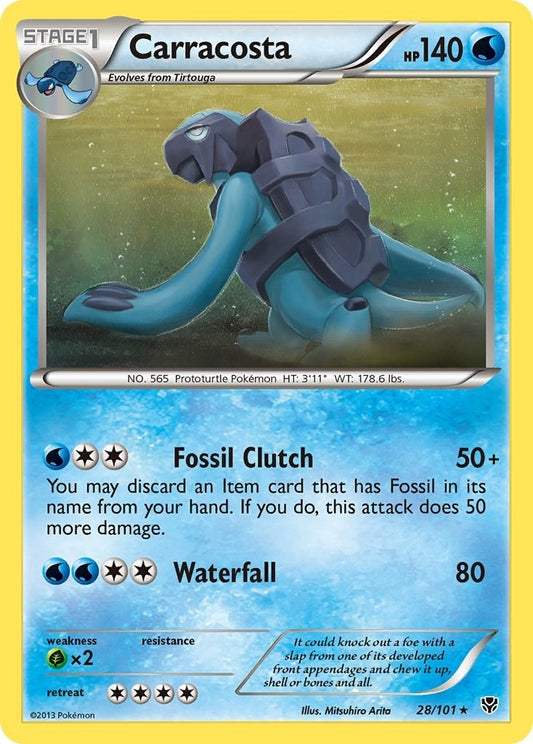 Image for Carracosta (28/101) (Plasma Blast) - Pokemon