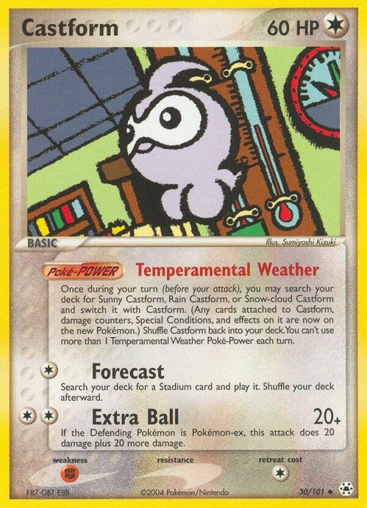 Image for Castform (30/101) (Hidden Legends) - Pokemon