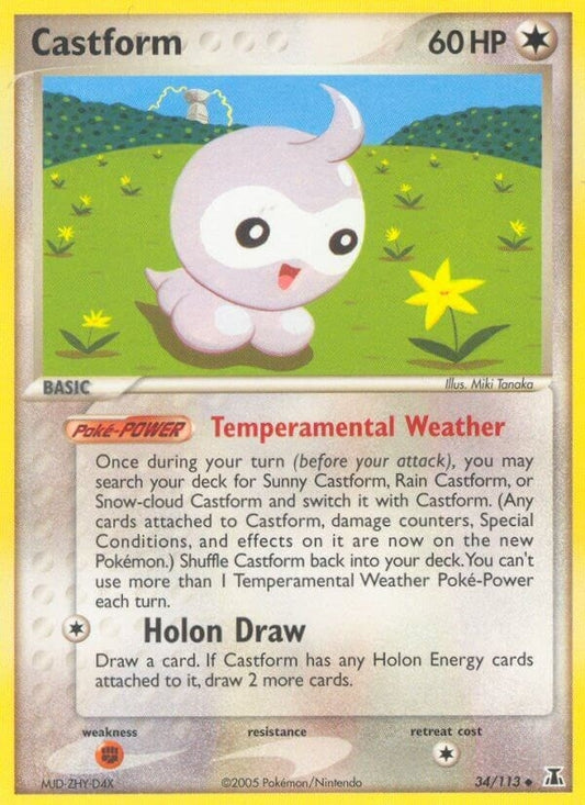 Image for Castform (34/113) (Delta Species) - Pokemon