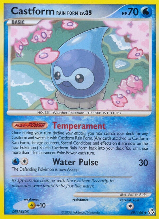 Image for Castform Rain Form (49/146) (Legends Awakened) - Pokemon