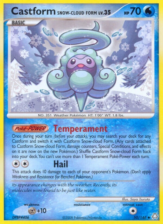 Image for Castform Snow-Cloud Form (50/146) (Legends Awakened) - Pokemon
