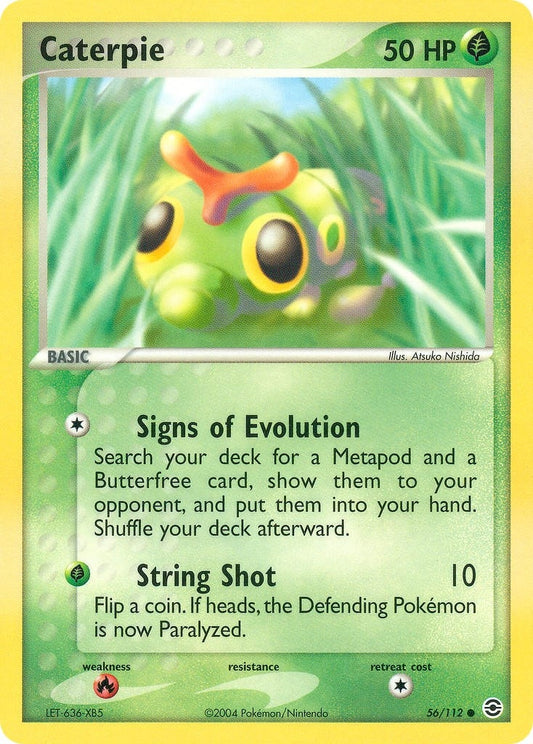 Image for Caterpie (56/112) (FireRed & LeafGreen) - Pokemon