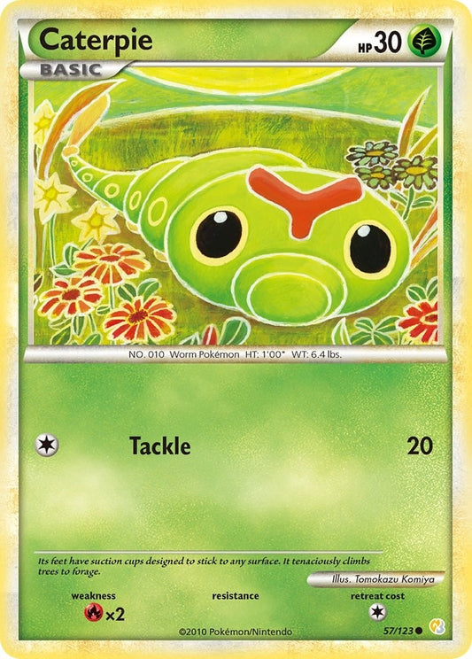 Image for Caterpie (57/123) (HeartGold SoulSilver) - Pokemon