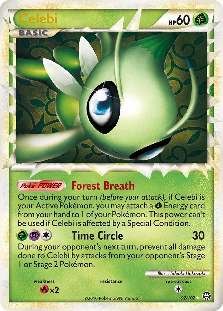 Image for Celebi (Prime) (92/102) (Triumphant) - Pokemon