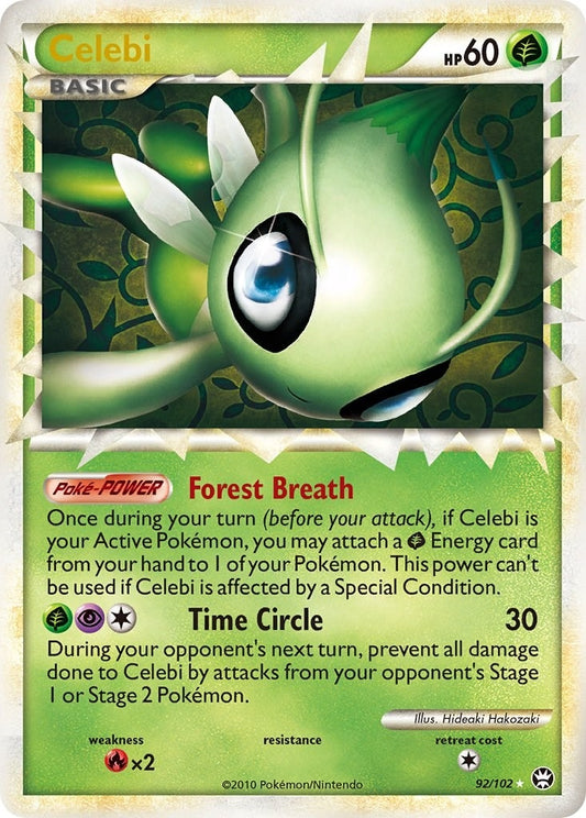 Image for Celebi (Prime) (92/102) (Triumphant) - Pokemon