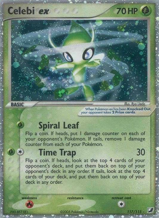 Image for Celebi ex (117/115) (Unseen Forces) - Pokemon