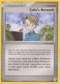 Image for Celio's Network (8/12) (EX Trainer Kit 2: Plusle & Minun) - Pokemon