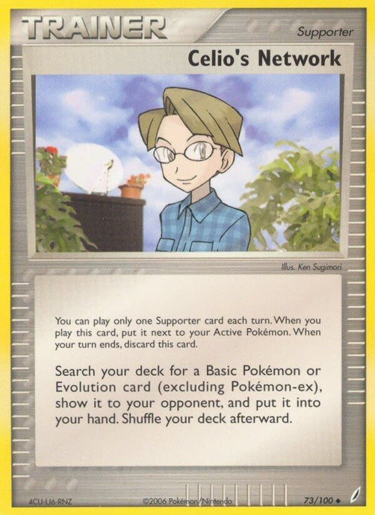Image for Celio's Network (73/100) (Crystal Guardians) - Pokemon