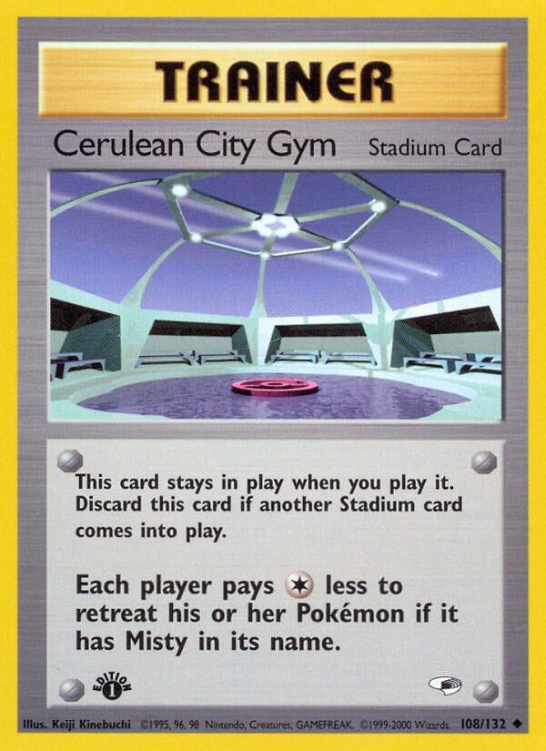 Image for Cerulean City Gym (108/132) (Gym Heroes) - Pokemon