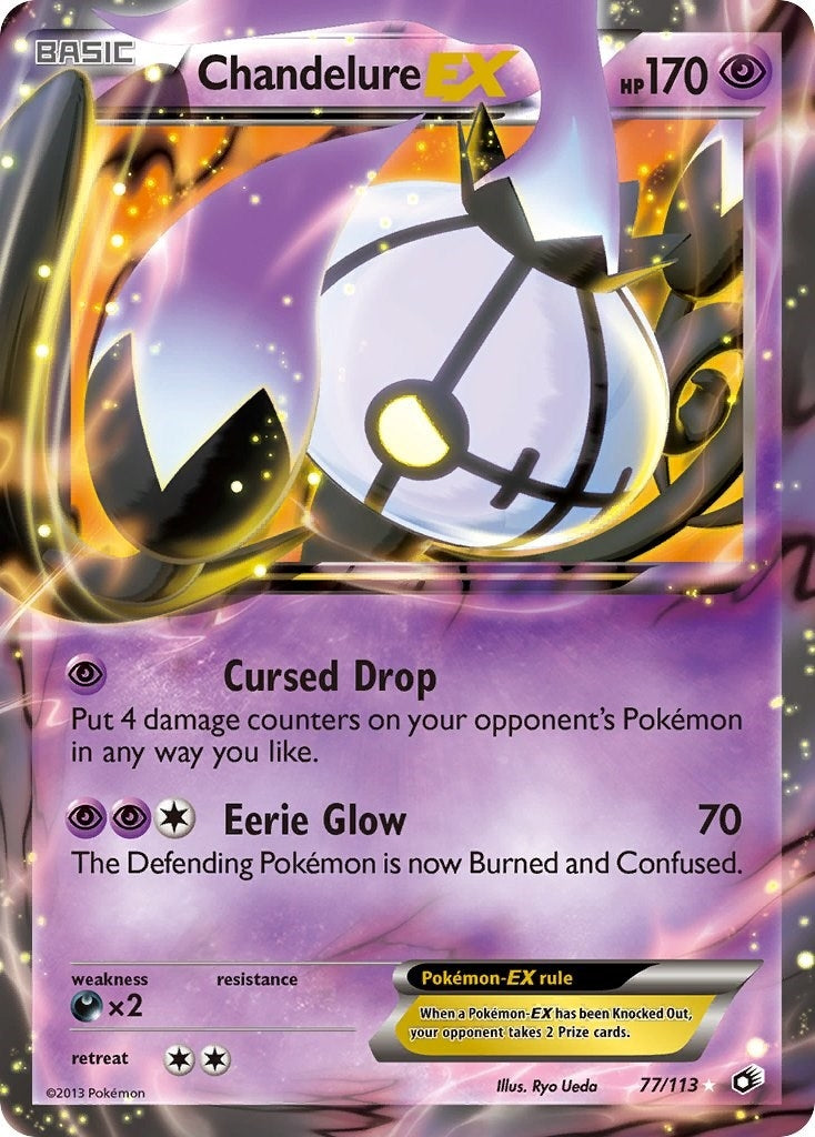 Image for Chandelure EX (77/113) (Legendary Treasures) - Pokemon