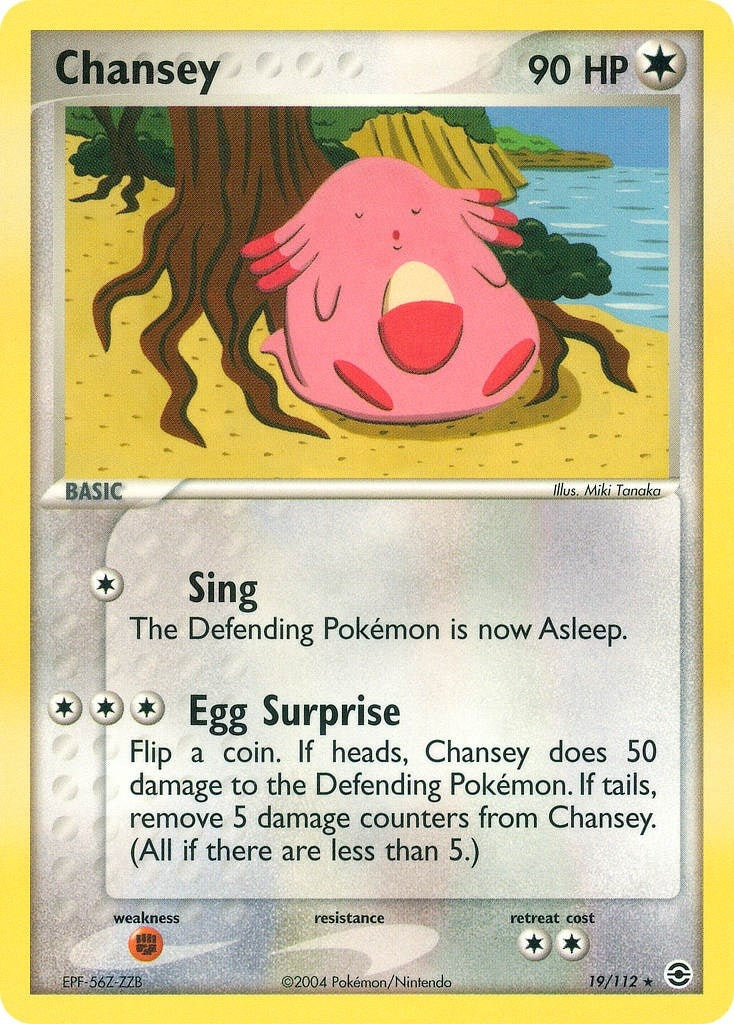 Image for Chansey (19/112) (FireRed & LeafGreen) - Pokemon