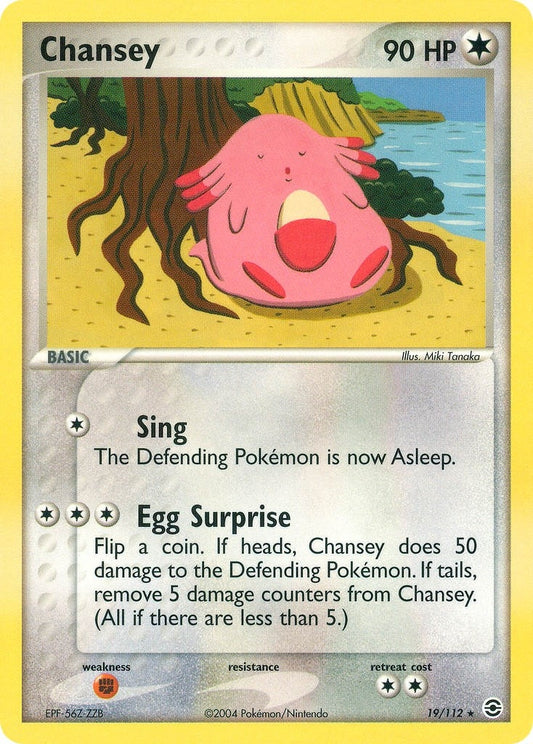 Image for Chansey (19/112) (FireRed & LeafGreen) - Pokemon