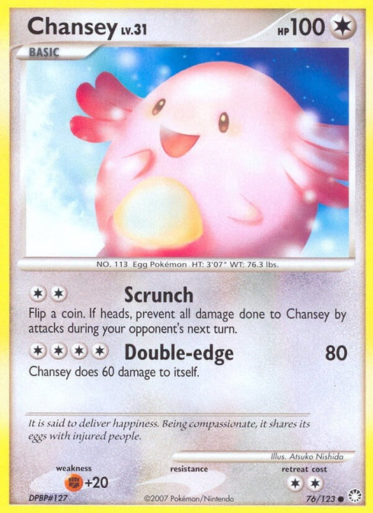 Image for Chansey (76/123) (Mysterious Treasures) - Pokemon