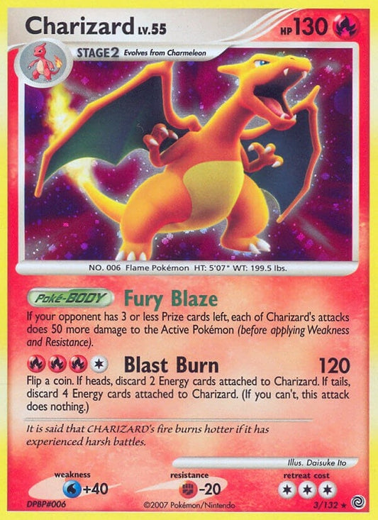 Image for Charizard (3/132) (Secret Wonders) - Pokemon