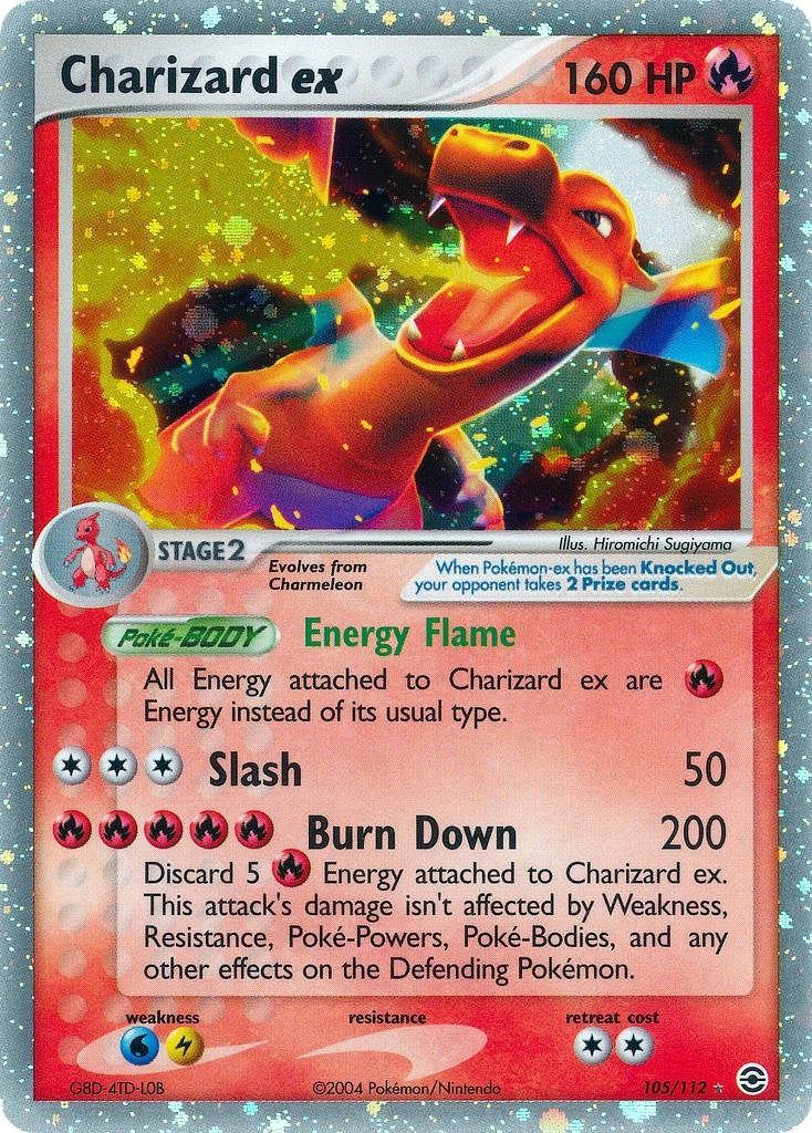 Image for Charizard ex (105/112) (FireRed & LeafGreen) - Pokemon