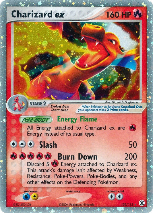 Image for Charizard ex (105/112) (FireRed & LeafGreen) - Pokemon