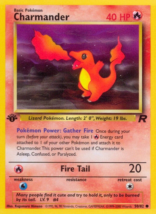 Image for Charmander (50/82) (Team Rocket) - Pokemon