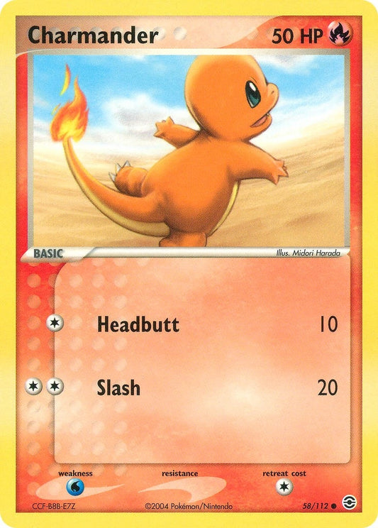 Image for Charmander (58/112) (FireRed & LeafGreen) - Pokemon
