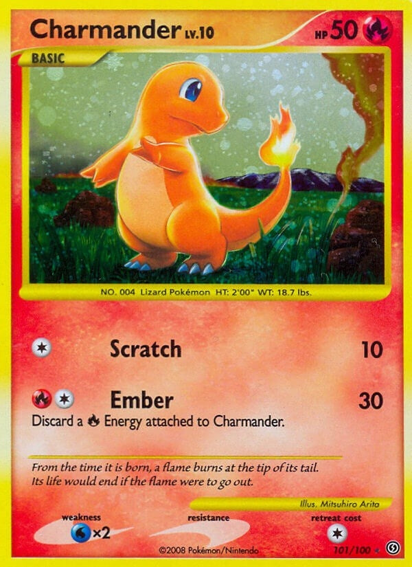 Image for Charmander (101/100) (Stormfront) - Pokemon