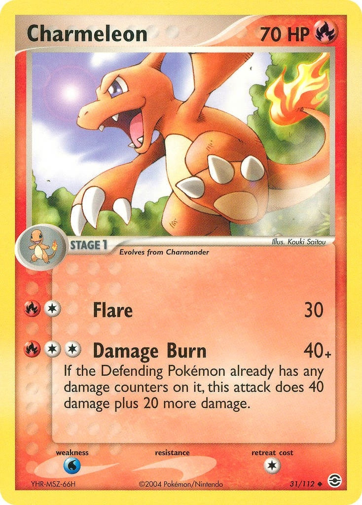 Image for Charmeleon (31/112) (FireRed & LeafGreen) - Pokemon