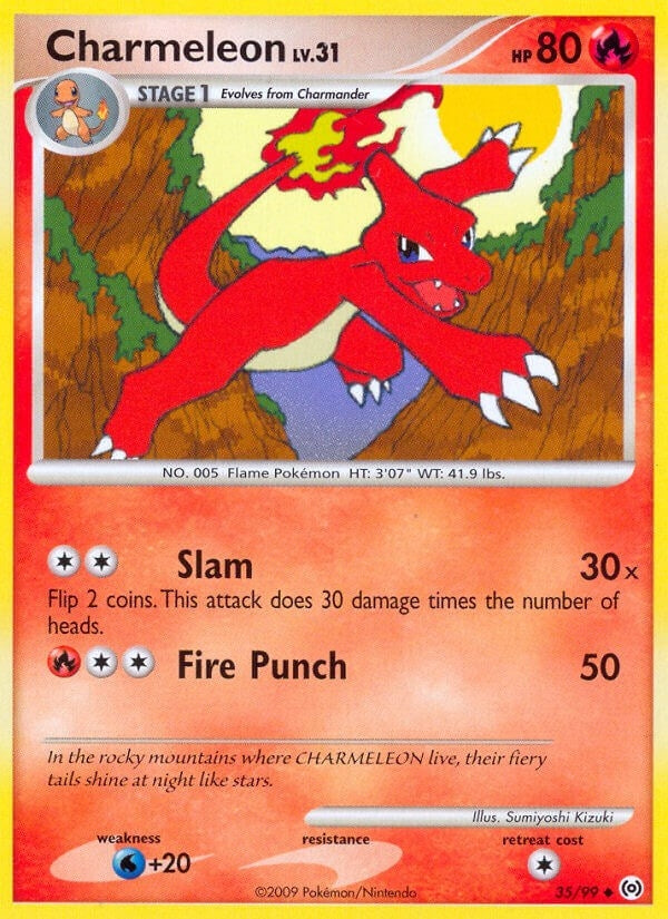 Image for Charmeleon (35/99) (Arceus) - Pokemon