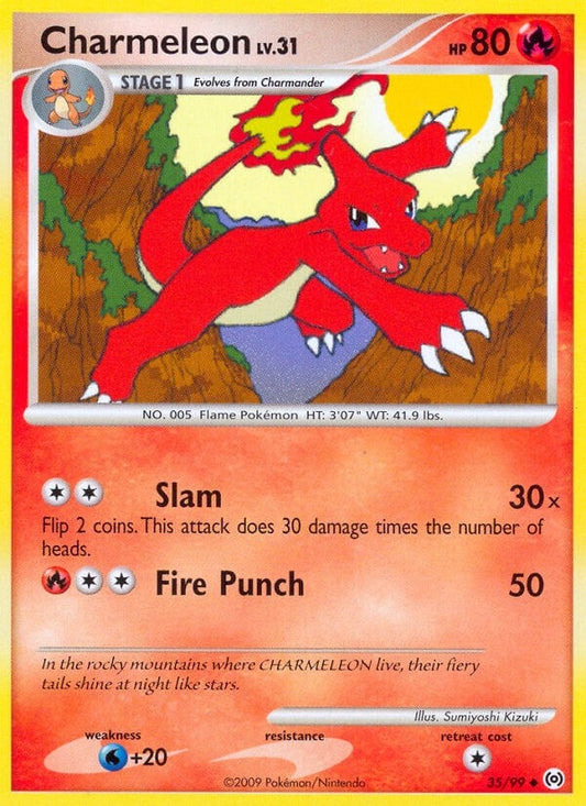 Image for Charmeleon (35/99) (Arceus) - Pokemon