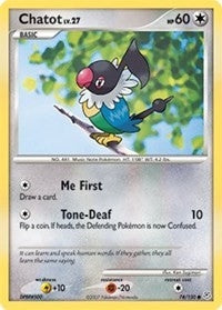 Image for Chatot (74/130) (Diamond and Pearl) - Pokemon